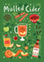 Festive Mulled Cider Recipe Christmas Card created by Pear Tree Press