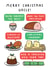 Cute Merry Christmas Card - For your Uncle - Christmas Food Puns created by mungo and shoddy