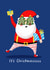 It’s Christmassssss Cool Santa Christmas Card created by Nicola Watson
