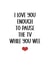 Funny card - for your significant other - I love you enough to pause the TV created by Kara Kelly