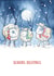 Cute Pun Christmas Sheep card - Seasons Bleatings created by Kate Garrett