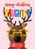Cute - Festive - Merry Christmas Daughter - Daughter - Kids - Reindeer created by Nicola Watson