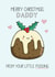 Cute Christmas Card - Daddy - Little Pudding created by Creaternet