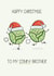 Funny Christmas Card - Stinky Brother created by Creaternet