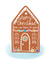 Gingerbread House Christmas Card - From Our House To Yours - Cute and Colourful created by Jennie Moore
