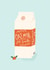 Modern Christmas Card - Oat Milk for Santa created by Charley Muttitt