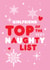 Cheeky Christmas Card - Girlfriend – Naughty List created by Joyful Joyful