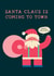 Here comes Santa with a Christmas card for your pals created by Hole in my Pocket