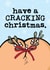 Rude Naughty Cracking Christmas Card created by Mrs Best Paper Co.