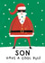 Funny Christmas 'Cool Yule' Card for Son created by Nicollette West