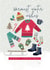 Winter Woolies Christmas Card | Outdoors created by Laura Darrington Design Ltd.
