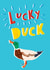 Good Luck or Congratulations 'Lucky Duck' Card created by Rosie & Radish