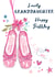 Traditional Birthday Card - Granddaughter - Ballet created by Katie Phythian Design