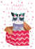 Cute Cat Christmas Card for any animal lover created by Stop the Clock Design