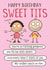 Happy Biirthday Sweet Tits - Funny Cartoon card created by Liverpool Card Studio