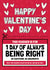 Funny 'Day of Being Right' Voucher Card - Valentine's Day created by AbiGoLucky