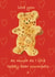 Cute Teddy bear crumpet Valentine’s card created by That’s Just Her Face