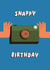 Snappy Birthday - Card For Film Camera Lover - Photography created by Betiobca
