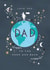 Dad - Love You To The Moon And Back Card - Birthday - Father's Day created by Paperlink and Meraki Greeting Cards