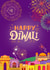 Happy Diwali Card - Pretty Fireworks created by Tamarind & Lime