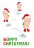 Funny Christmas card - Hopping Toy Wind - Up Penises - Hoppy Christmas created by Huzzoo
