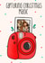 Cute Polaroid Christmas Photo Card - Capturing Magic created by Lisa Wardle