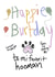 Funny Birthday Card - from your Pet - Favourite hooman created by Pip & Elwood