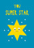 You Superstar Congratulations Card created by Stripey Cats