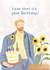 Cute Birthday Card - Van Gogh - I Ear That It's Your Birthday created by Ink Icons 