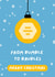Met on Bumble First Christmas Card - for Boyfriend, Girlfriend - Dating App Card created by Lucky Jems Gifts