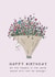 Pretty Birthday Card - For Nan - All The Flowers In The World created by Larry the Match