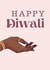 Pretty Happy Diwali Card - Henna created by Anika Mistry