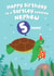 Cute Turtle Birthday Card - Nephew - 5 today! created by Pixie Studio