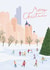 New York Christmas card for family created by Illustrated By Mabel