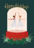 Nutcracker Christmas card for ballet lover created by Illustrated By Mabel