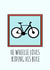Birthday card for bike lovers, Funny Cycling Card, Cyclists birthday card created by Kelly Connor Designs