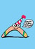 Punny Birthday Card - Boomerang - Many Happy Returns created by Cardinky