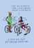 Funny Cycling Card - Cyclist - Birthday created by Paperlink and Meraki Greeting Cards