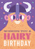 Happy birthday card - for hairy significant other - your favourite Viking! created by Chris Wharton