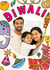 Diwali Photo Card - Pretty Festive Cartoons created by Lisa Wardle
