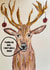 Funny Christmas card for friend or relative created by Julia Herd
