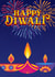 Pretty Happy Diwali card - Festive of Light created by Taz Mall