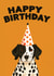 Cute Illustrated Birthday Card - Dalmatian created by Little Ezzy