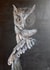 Beautiful painting for a wise owl created by Sally Taylor