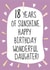 Cute 18th Birthday Card - For Wonderful Daughters! created by Amy Munro