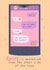 Funny Anniversary Valentines Card - Whatsapp Messaging Phone created by Sian Moore Illustration