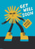 Get Well Soon - Sunshine- Good Vibes created by Aley Wild Illustration