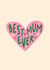 Cute Heart Mother's Day Card - Best Mum Ever created by Studio Mads