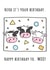 Cute Cow Birthday Card For a Loved One created by CBL