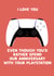 Cheeky PlayStation Anniversary Card - Gamer created by Soph AC Studio